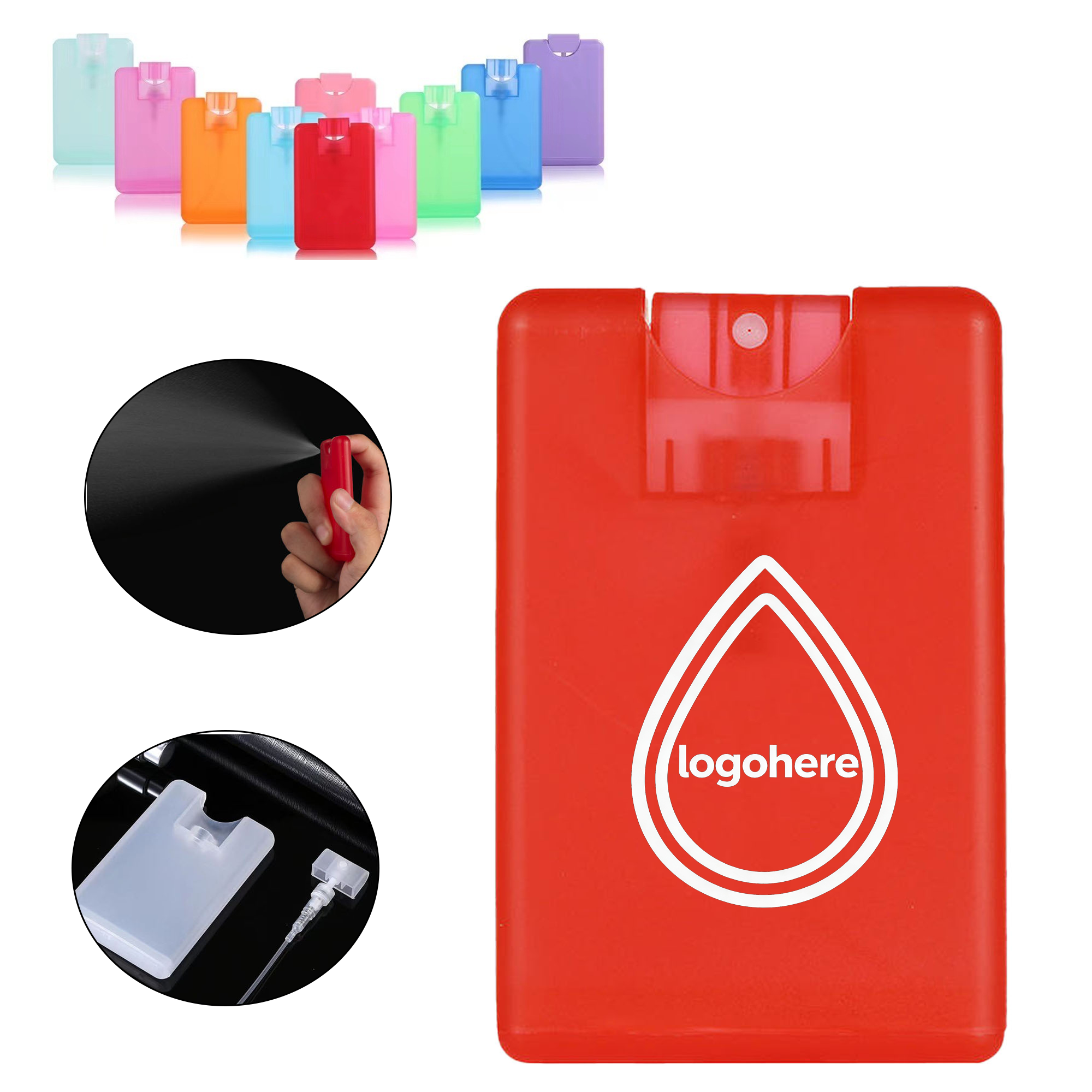 MOQ 50 Portable Perfume Spray Bottle 2