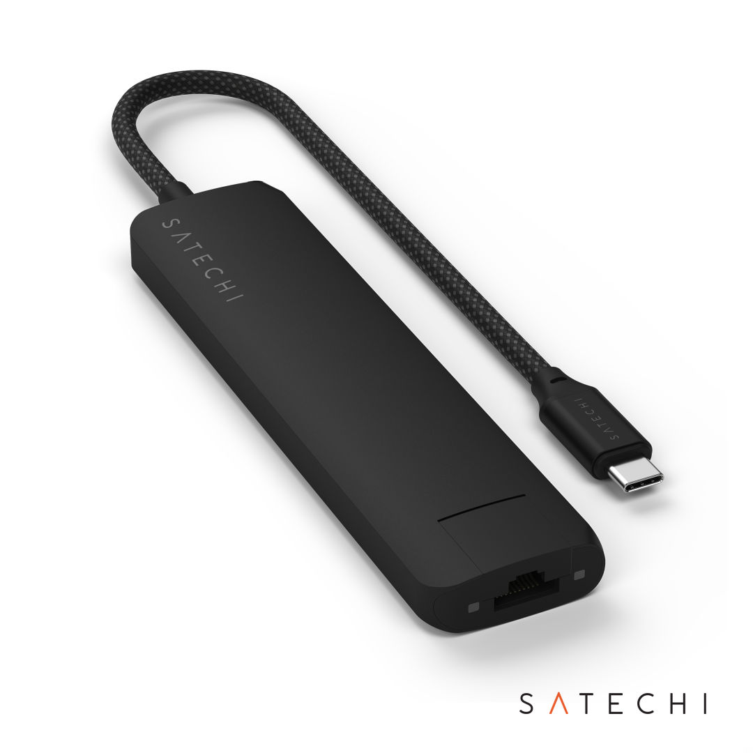 SATECHI® 7-in-1 USB-C Slim Multiport Adapter w/Ethernet 9