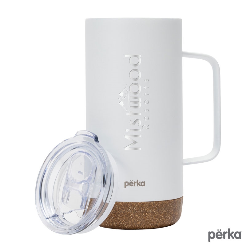 Perka® Kerstin 16 oz. 304 Double Wall Stainless Steel Mug 32