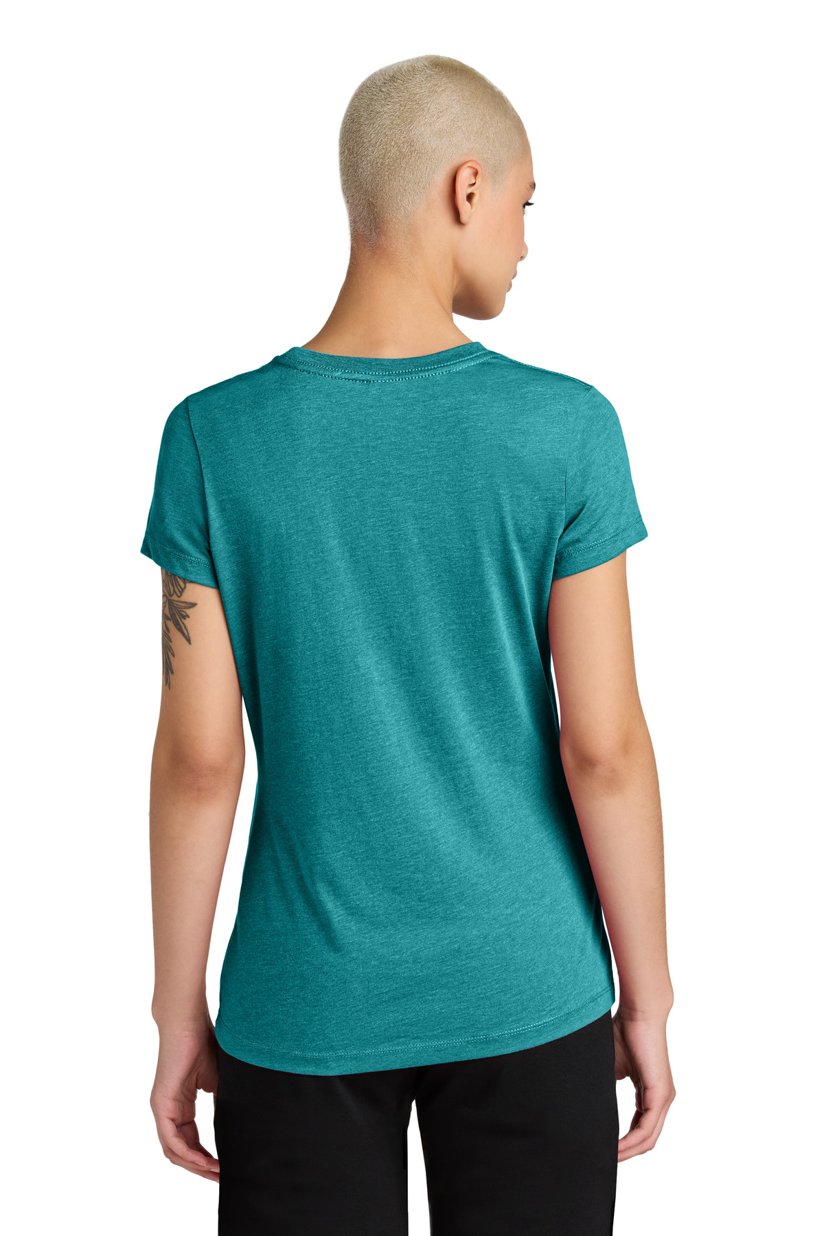 District Women's Perfect Weight CVC Tee DT188 6