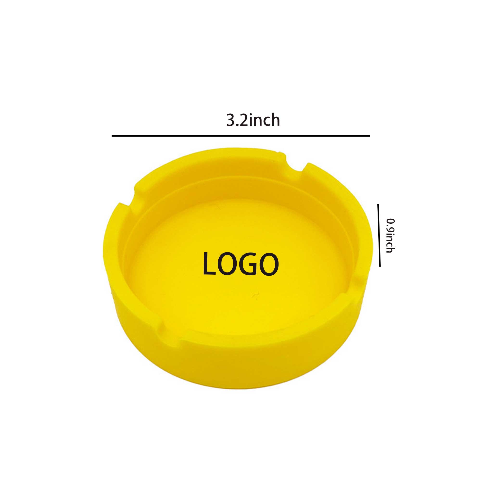 Round Silicone Ashtray 4