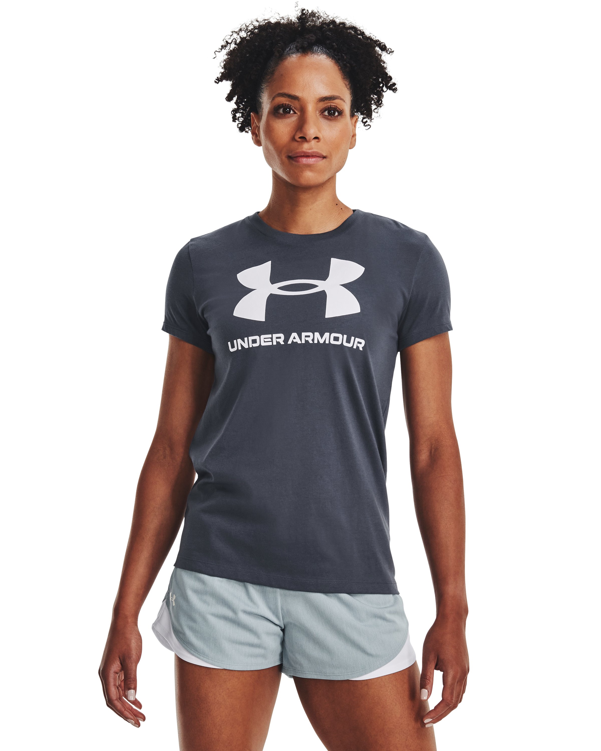 UA Rival Logo Women's Short Sleeve 21