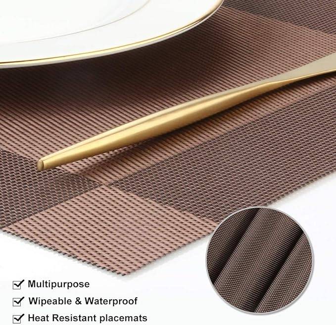 PVC Single Frame Insulated Non-washable Table Mat 7
