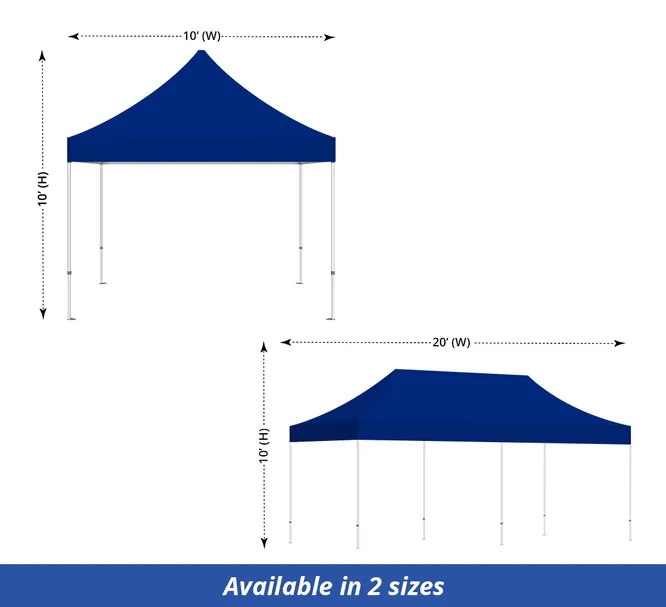 Blue Canopy Tent (Topper + Frame) 6