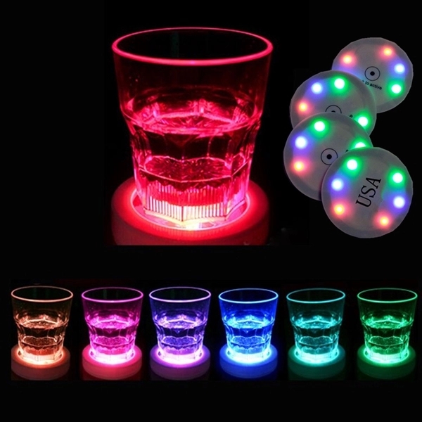 LED Light Coaster / Cup Mat 2