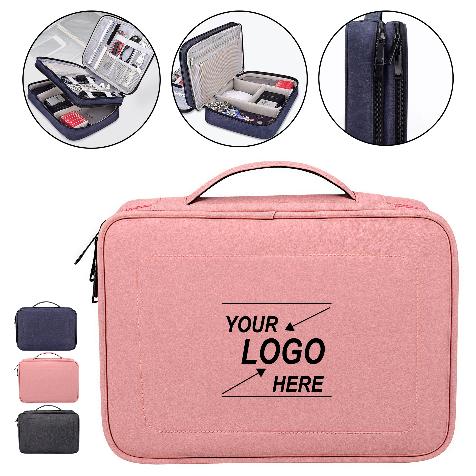 Travel Electronics Accessories Organizer Bag 2
