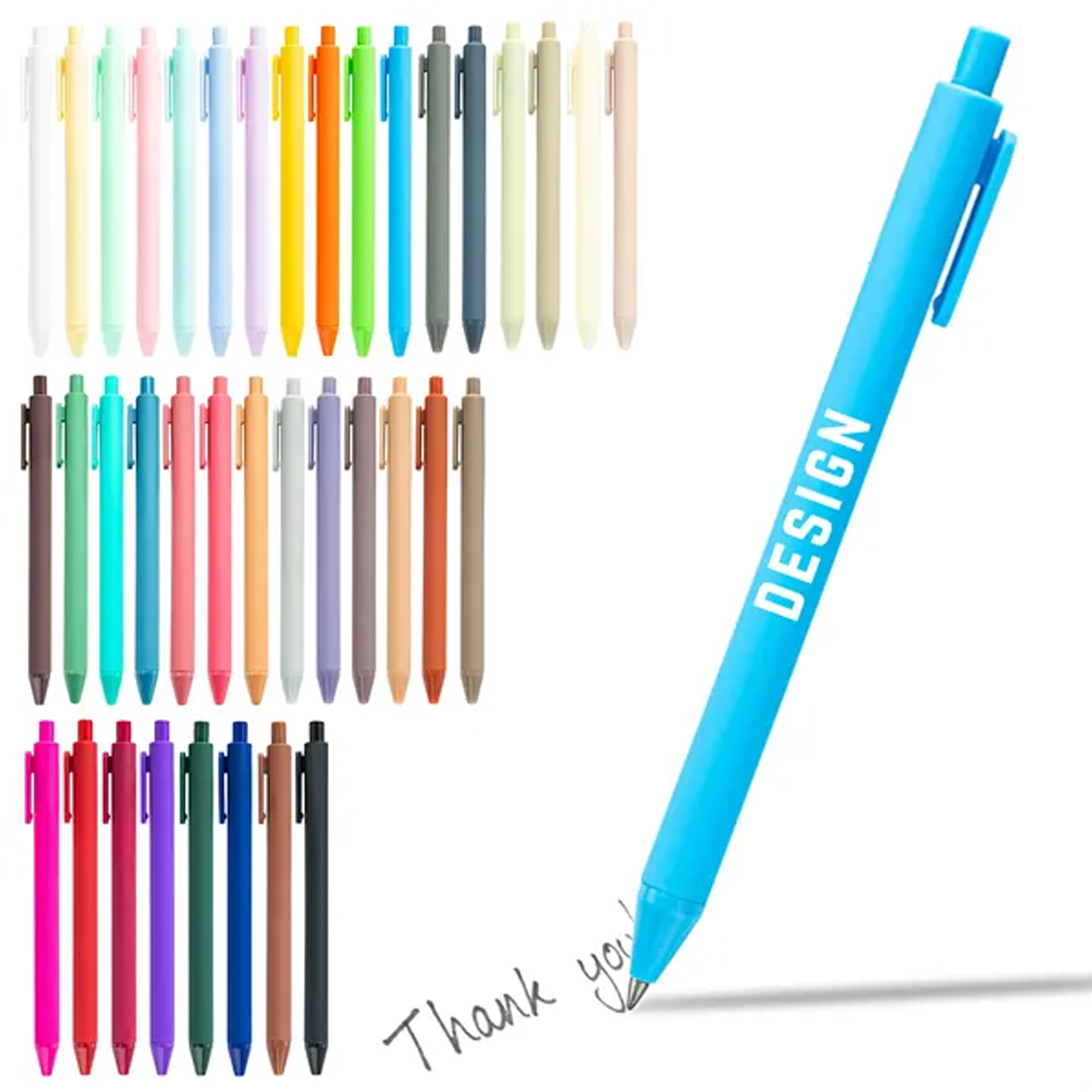 39 Color Fine Tip Candy Gel Pens Set 0.5mm 5