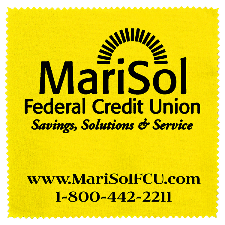 "ONECLEANSCREEN" 6" X 6" 100% Microfiber Recycled RPET Polyester Cleaning Cloth & Screen Cleaner 27