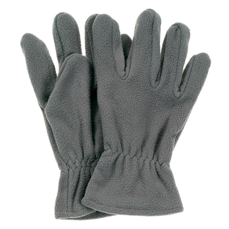 Charcoal Grey Fleece Gloves 2