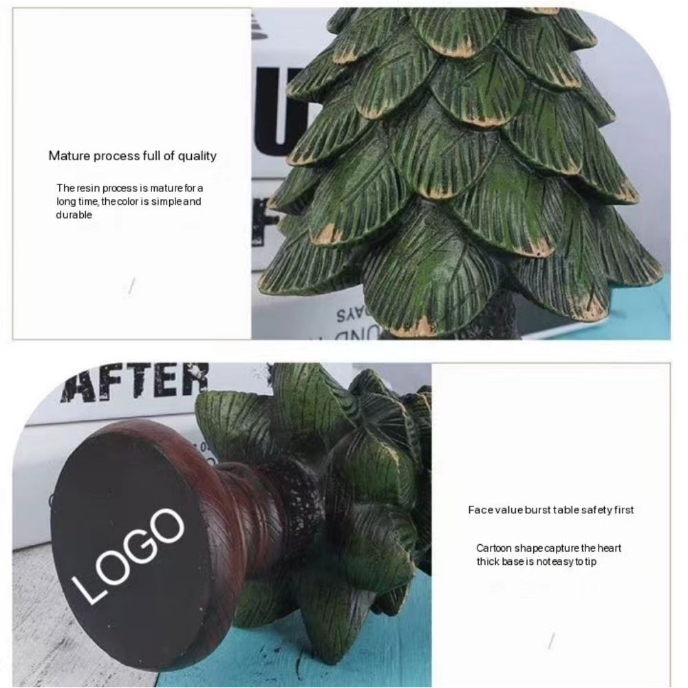 Christmas tree candlestick decoration 2