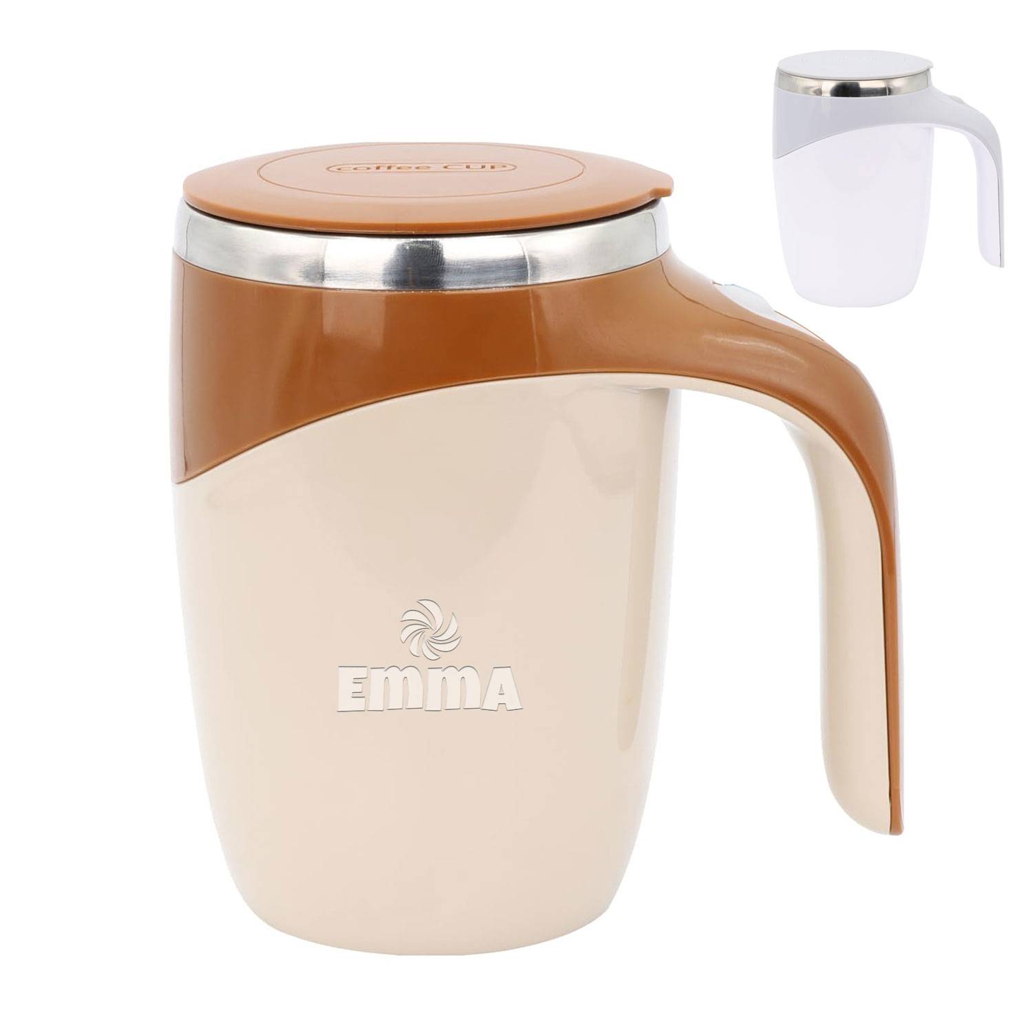 13oz Rechargeable Self Stirring Coffee Mug 2
