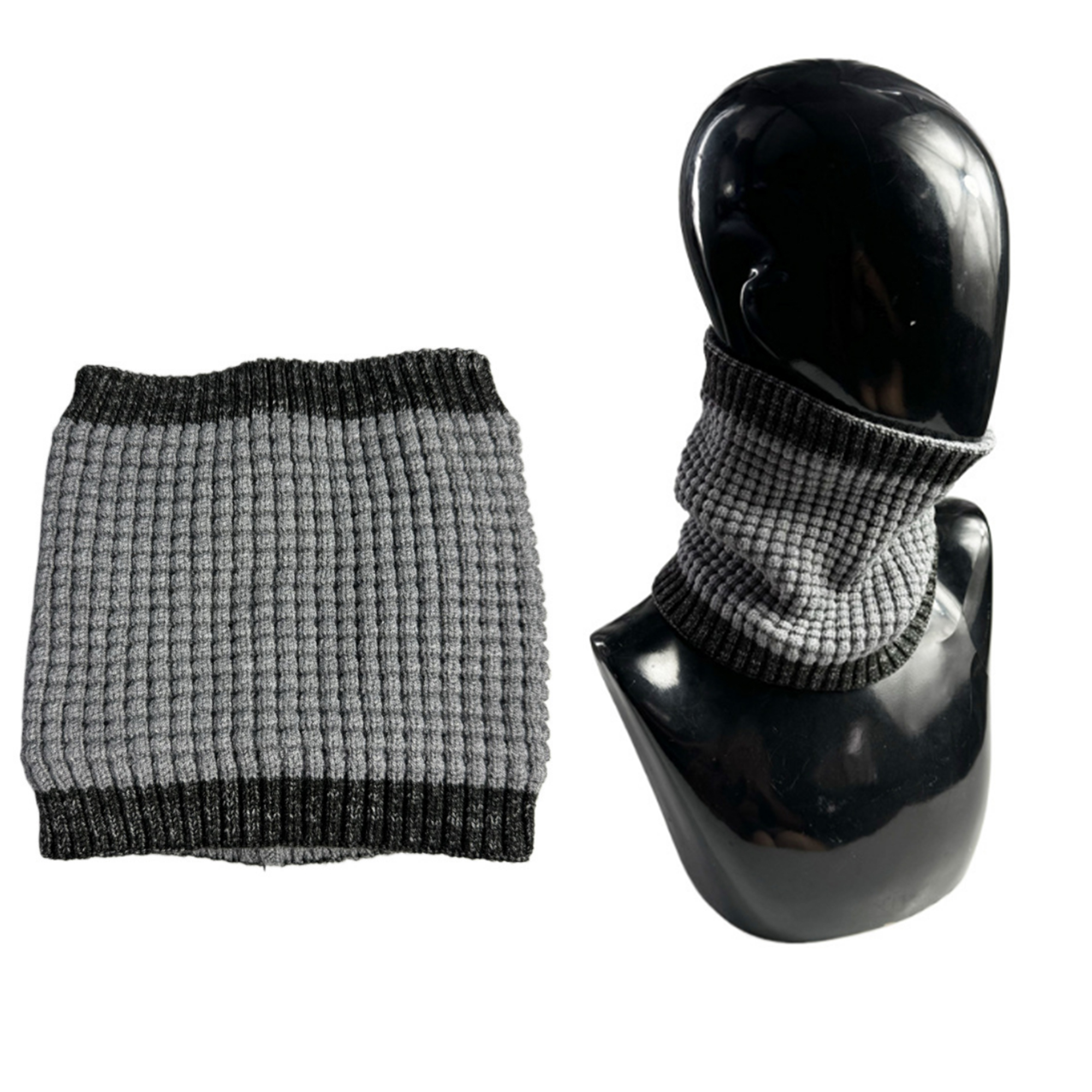 MOQ 50 PCS Flexible Winter Knitted Warm Neck Gaiter 8