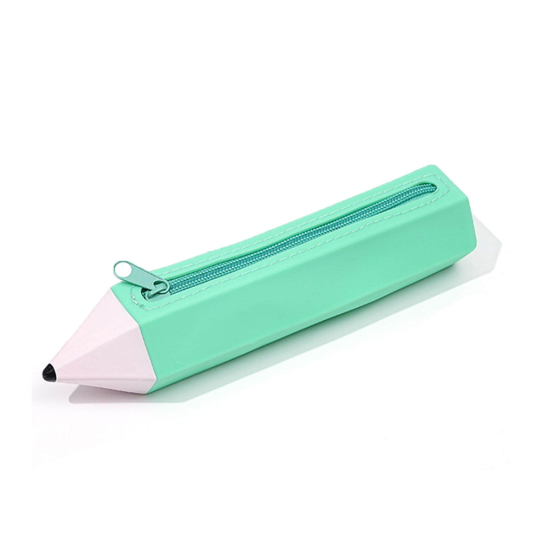 Pencil Shaped Silicone Pencil Pouch 3