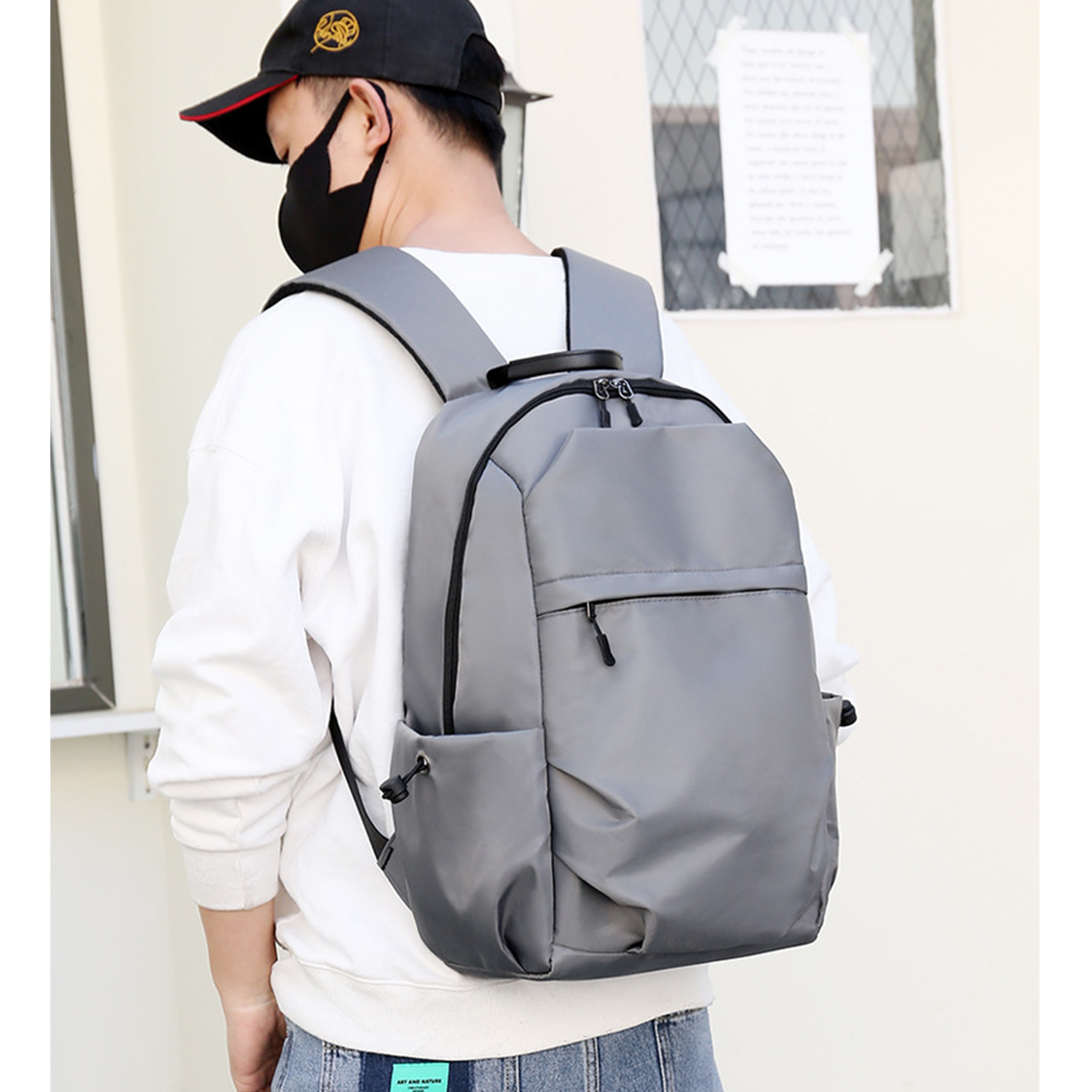 Water Resistant College Backpack 5