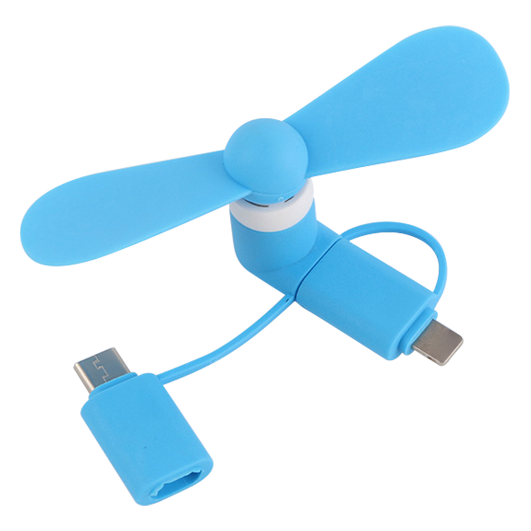 Mini USB 3 in 1 Portable Cell Smart Phone Fan 8