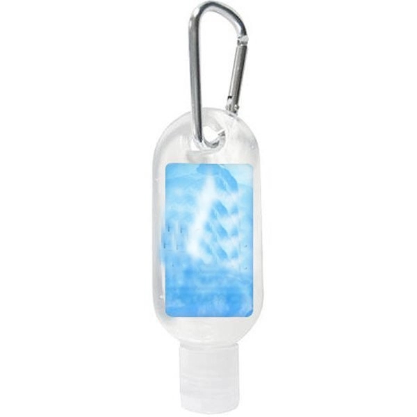 1.8 Oz. Hand Sanitizer Gel with Carabiner 4