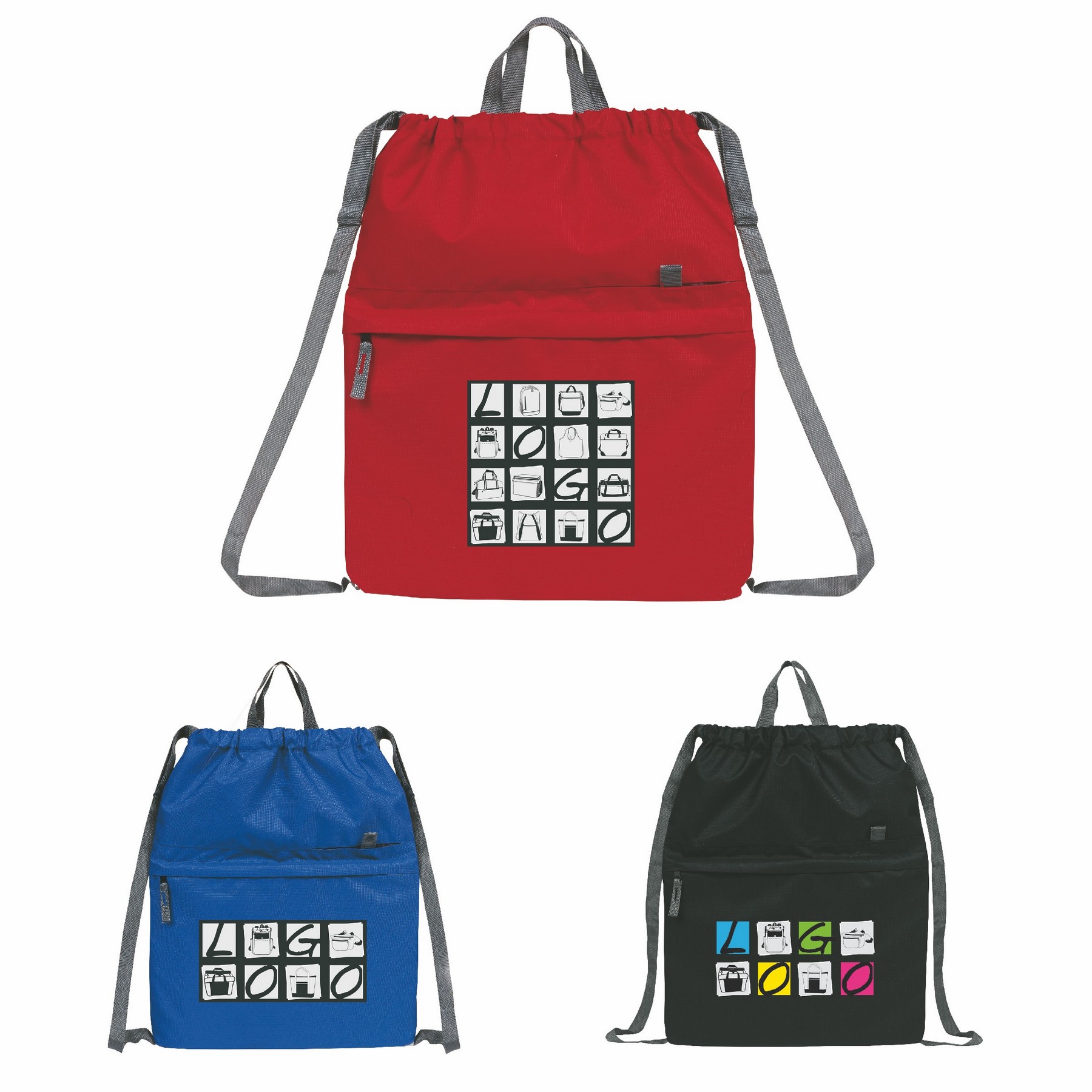Contempo Drawstring Backpack 3