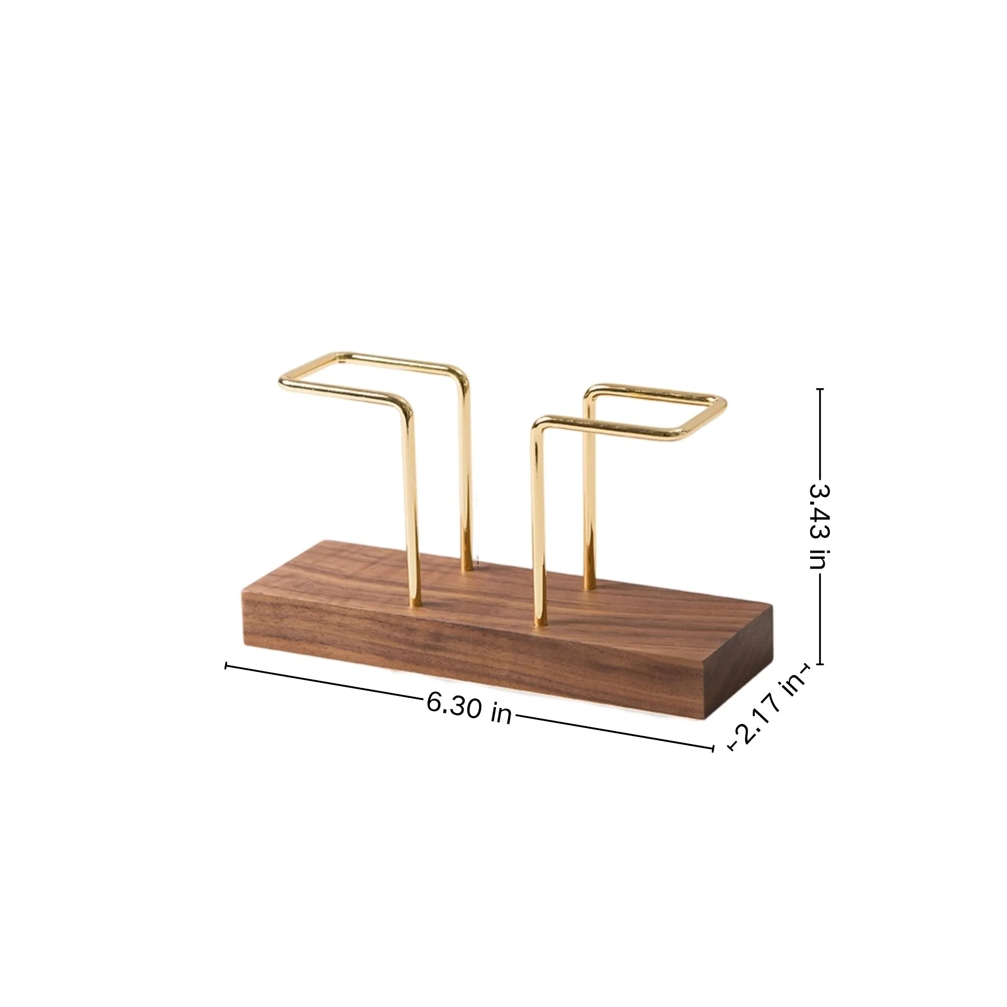 Wooden Multifunctional Paper Towel Storage Rack 4