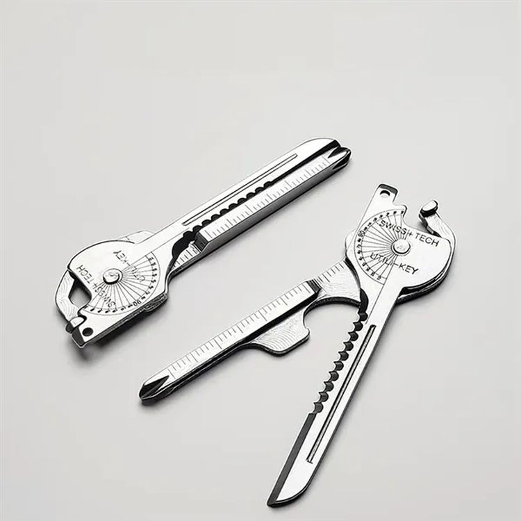 6-in-1 Stainless Steel Multi-Tool Keychain 2
