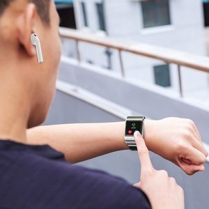 Smart Watch Bracelet With Wireless Ear Buds And Fitness Tracking 8