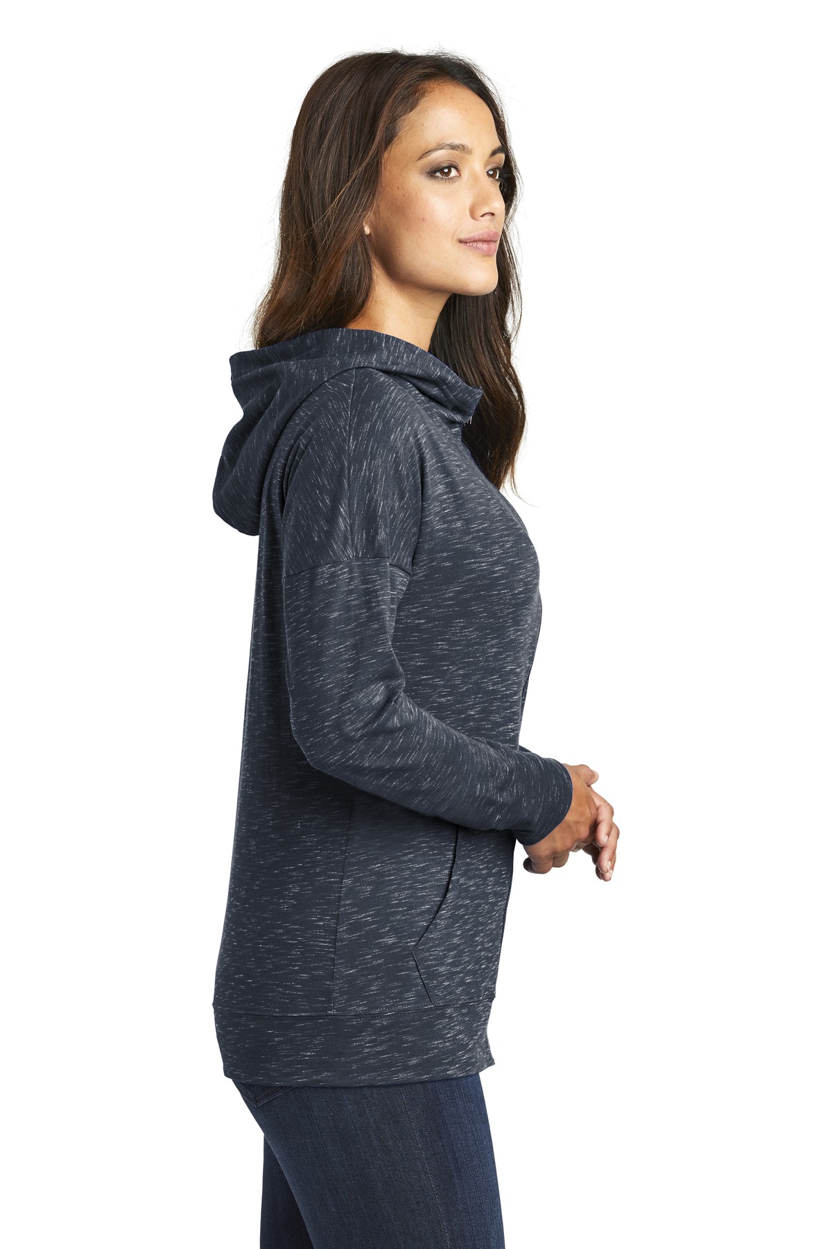 District Women's Medal Full-Zip Hoodie. DT665 11