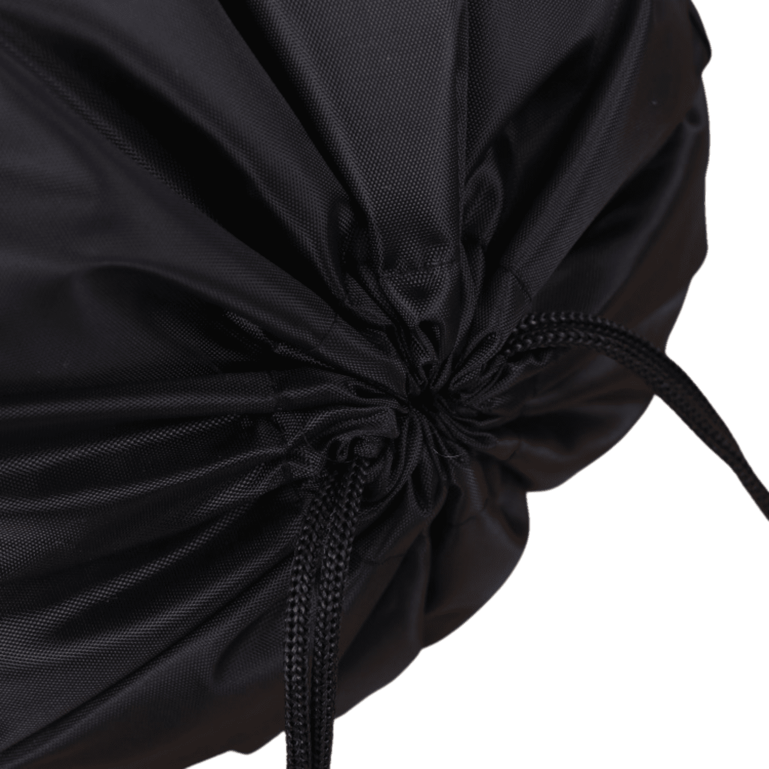Premium Drawstring Side Mesh Backpack w/ Earphone Outlet & Front Zipper Pocket (14" x 18") 2