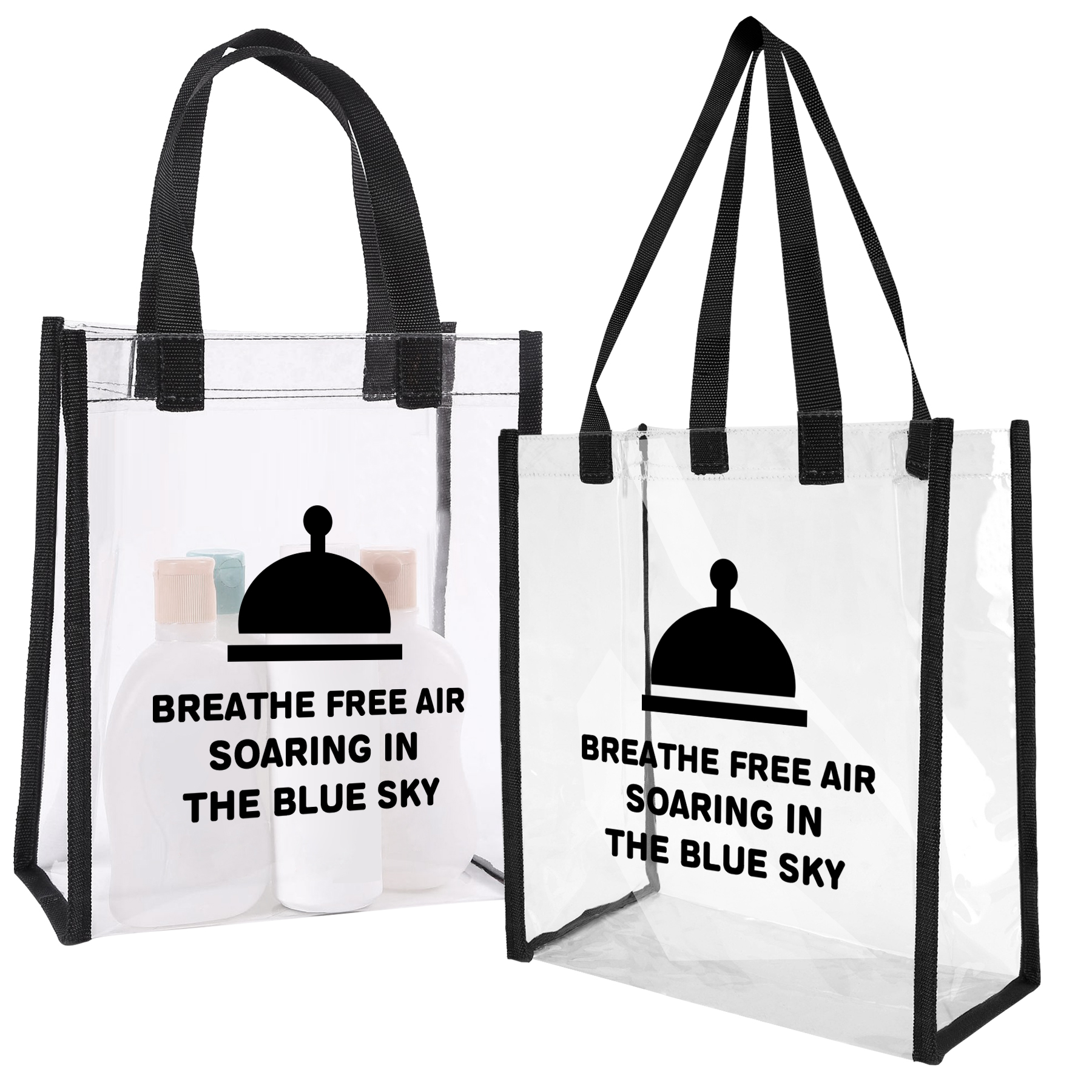 PVC Clear Tote Bag 1