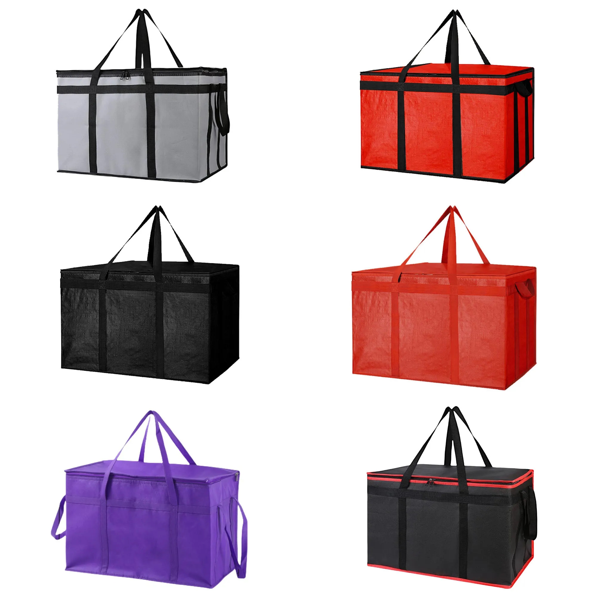 Large Insulated Grocery Tote Bag 12