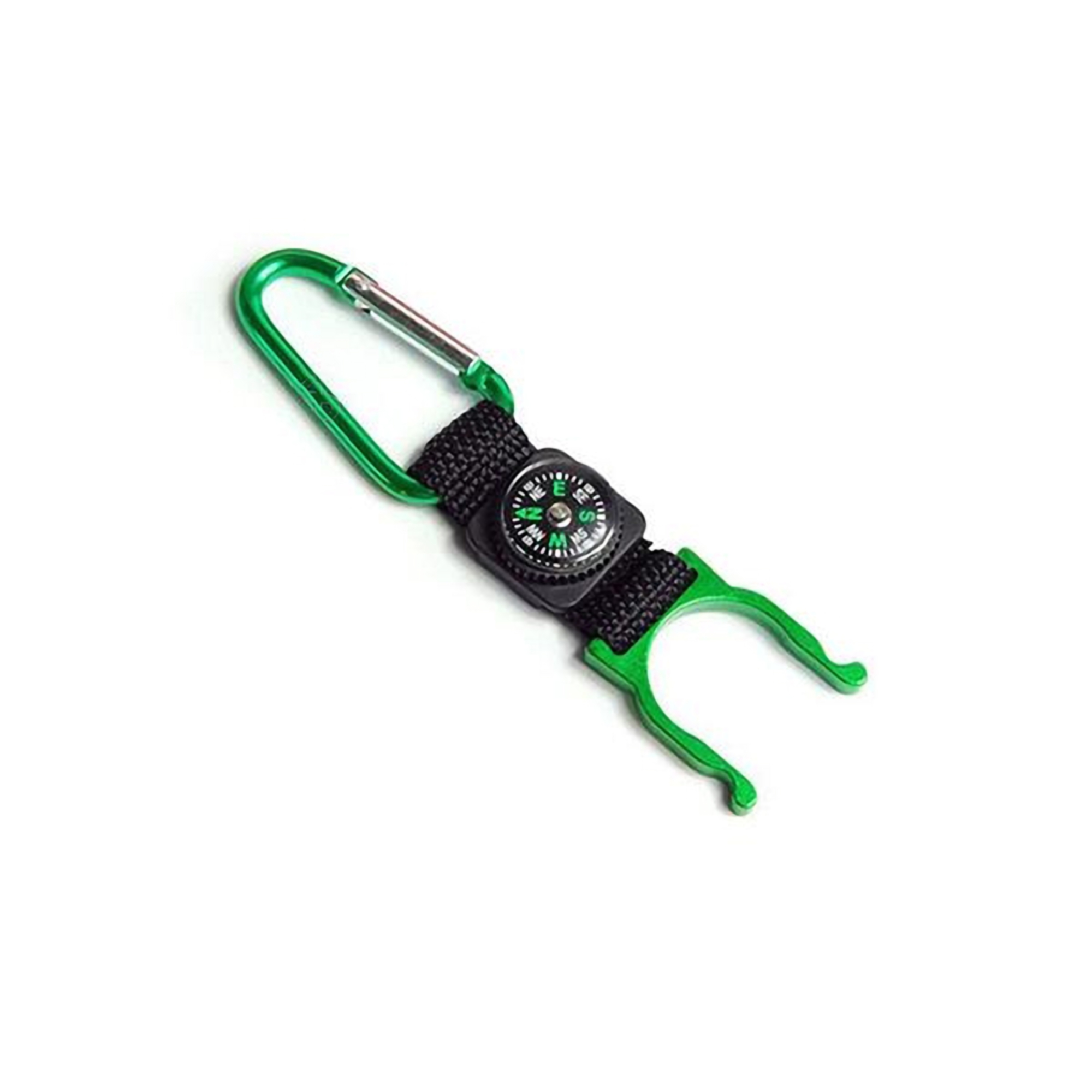 Bottle Holder w/Compass and Carabiner Clip 2