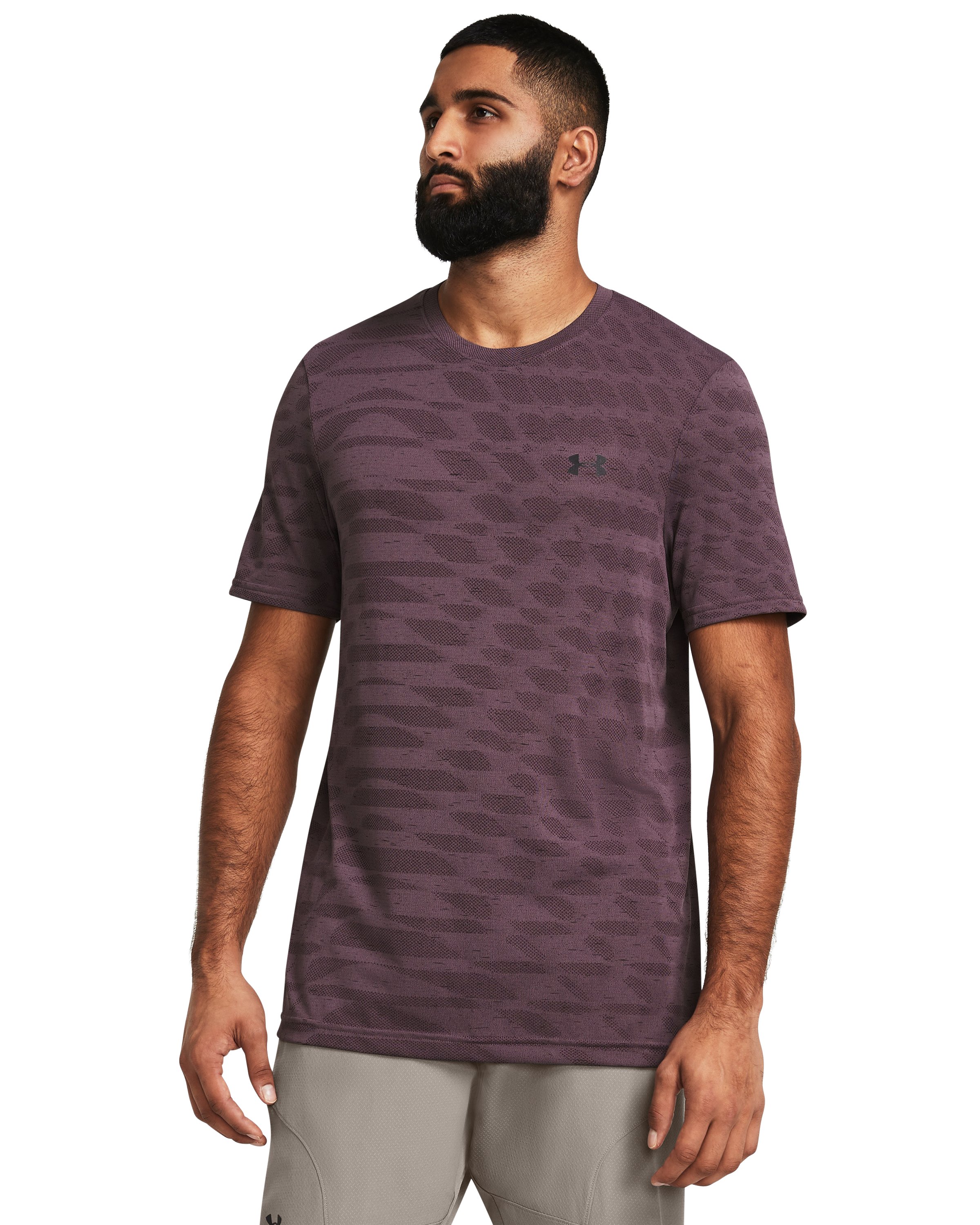 UA Seamless Ripple Men's Short Sleeve 8