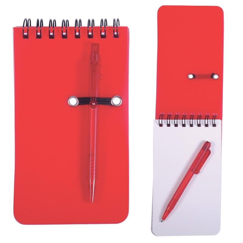 Spiral Notebook W/ Pen 8