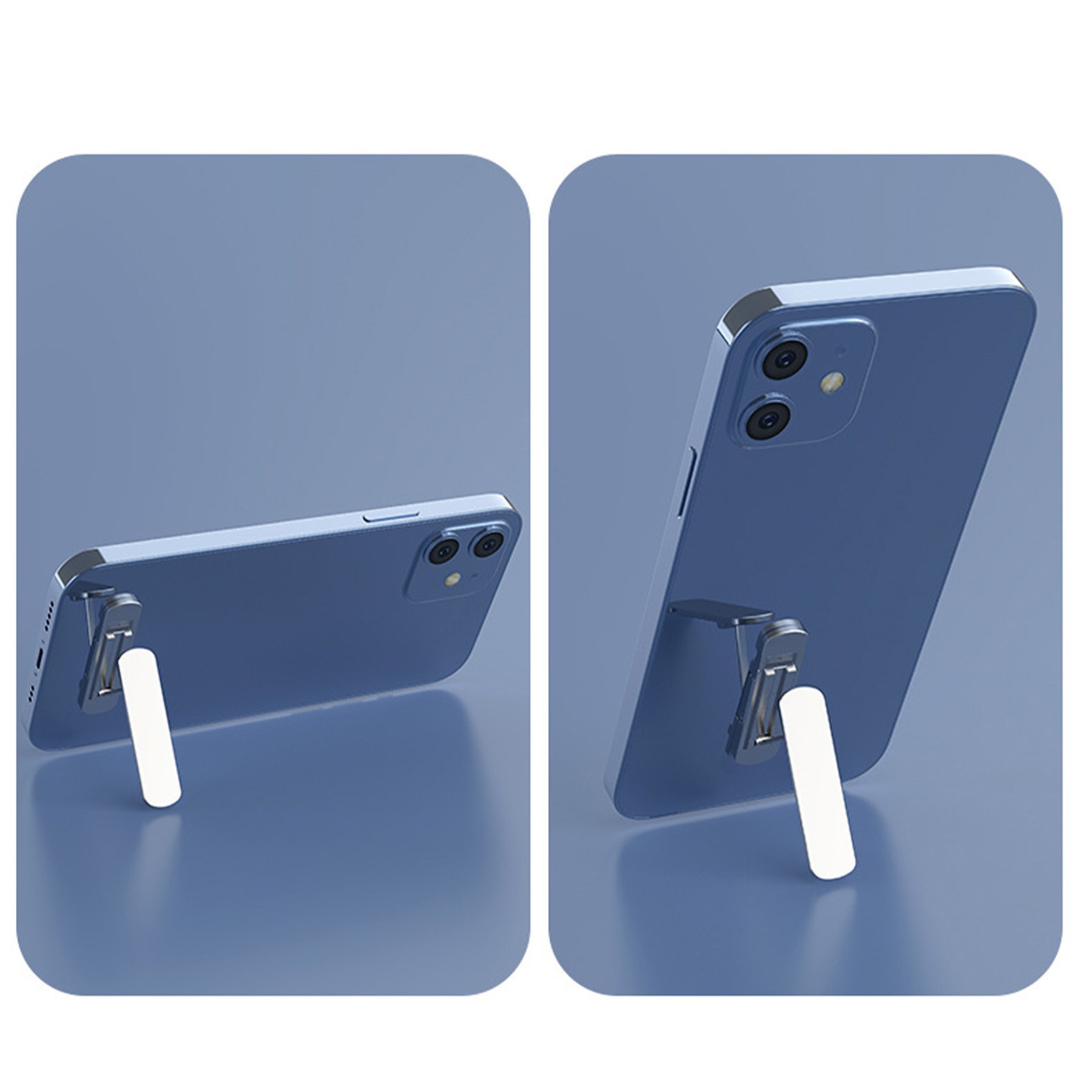 Aluminum Alloy 360-Degree Rotating Invisible Phone Stand 2
