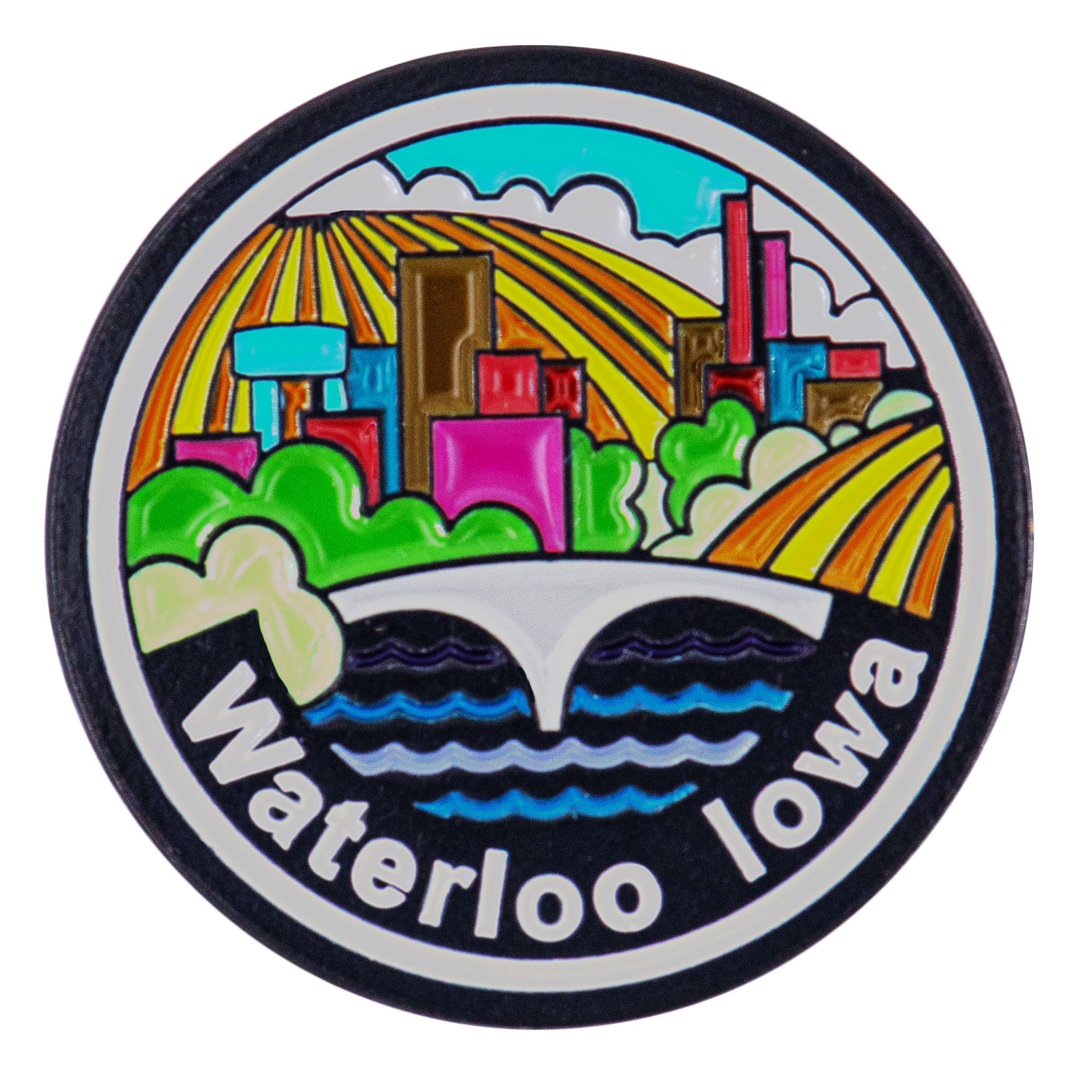 Lapel Pins Die Struck Soft Enamel (1-1/4") 4
