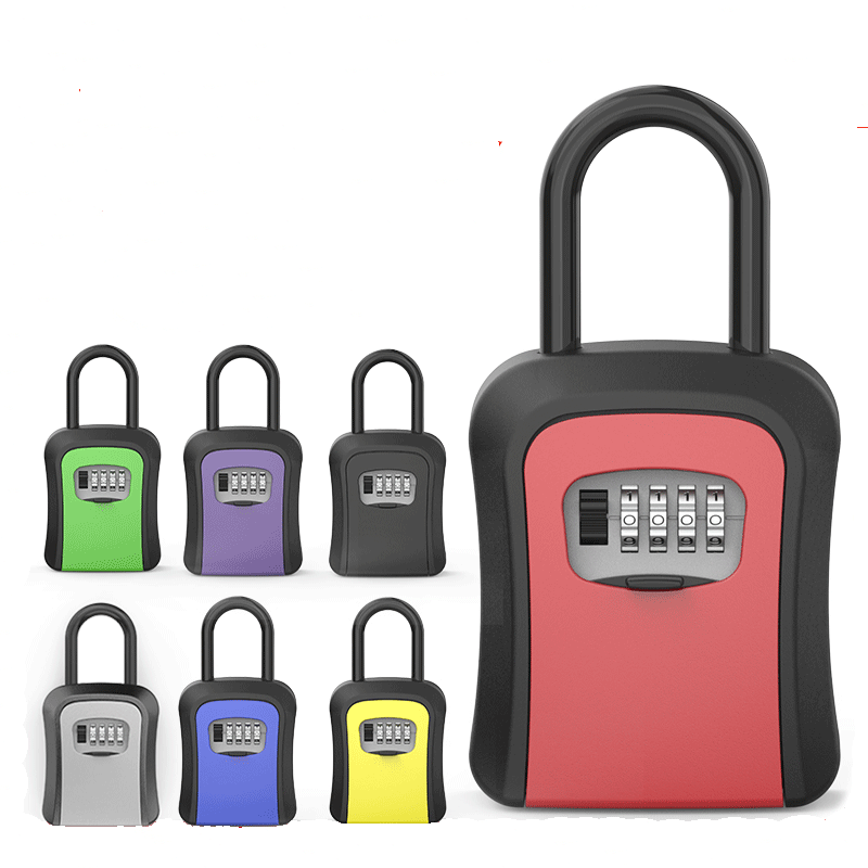 Outdoor Lock Box for House Keys 6