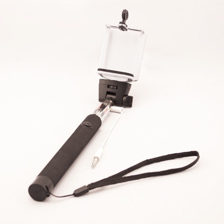 Wired Selfie Stick with Cable 3