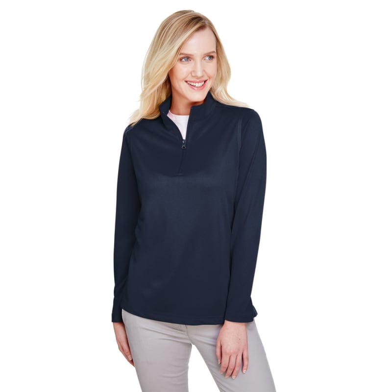 Harriton Ladies' Advantage Snag Protection Plus Quarter-Zip 14