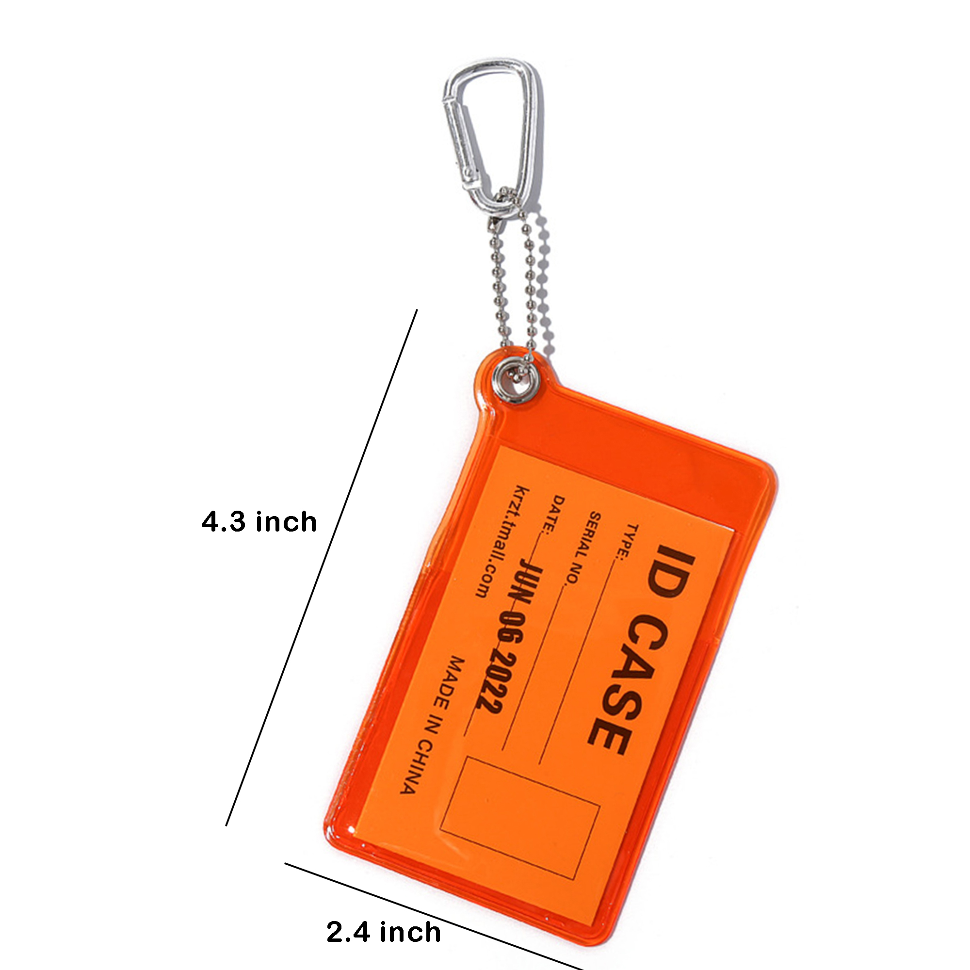 Colorful PVC ID Badge Holder 8