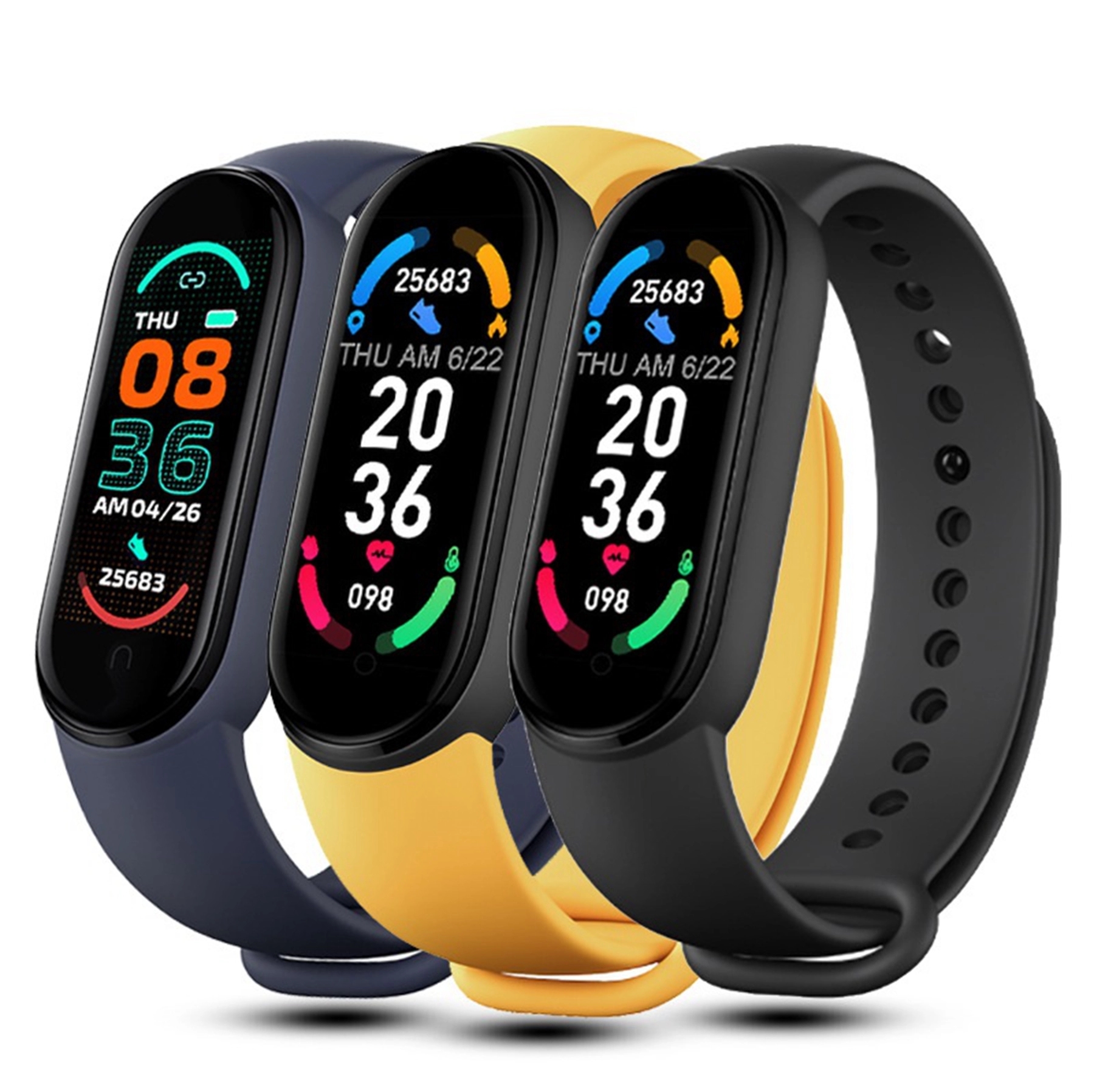 M6 Fitness Bracelet with Heart Rate Monitor 1