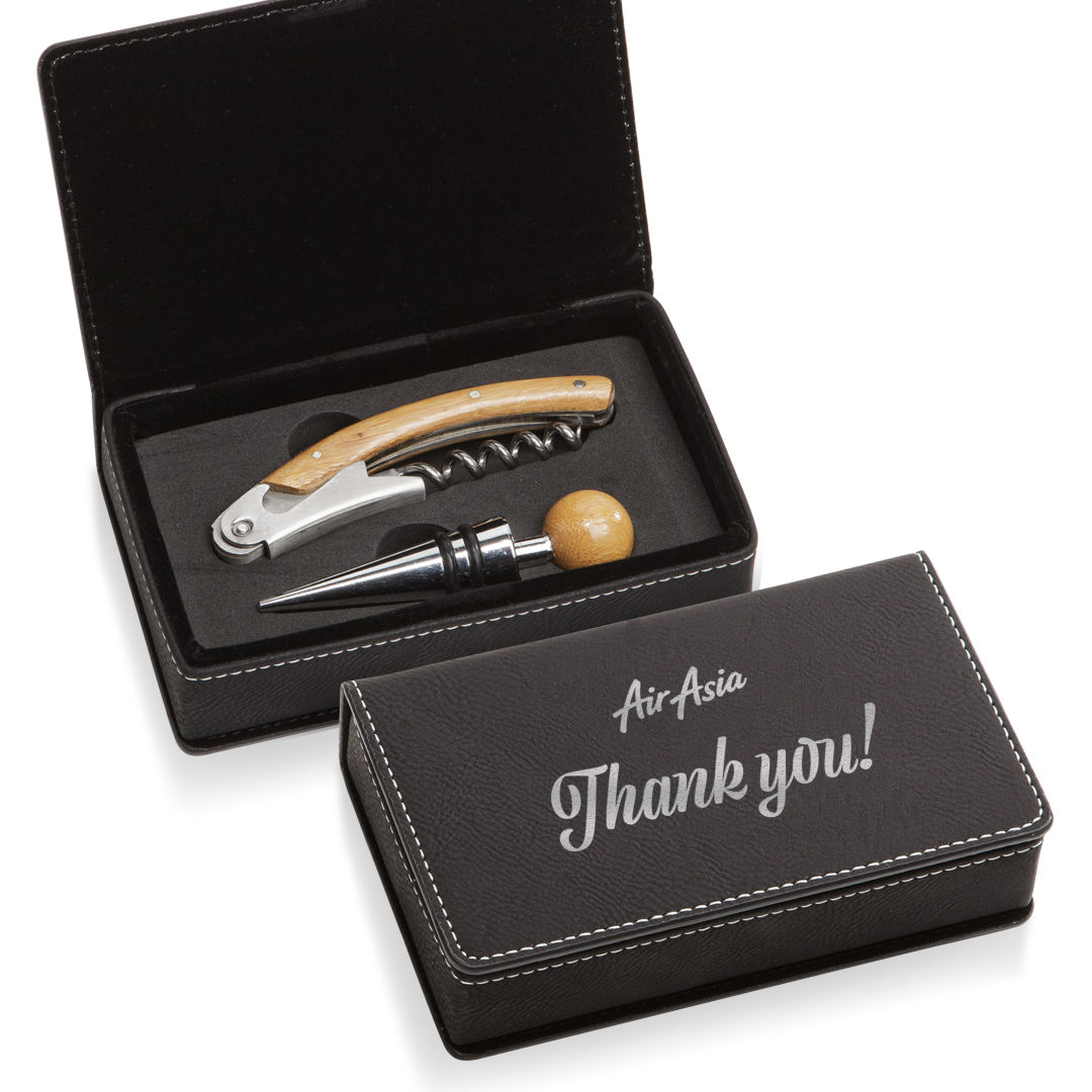 Loretto Wine Accessory Set - 2pc 6