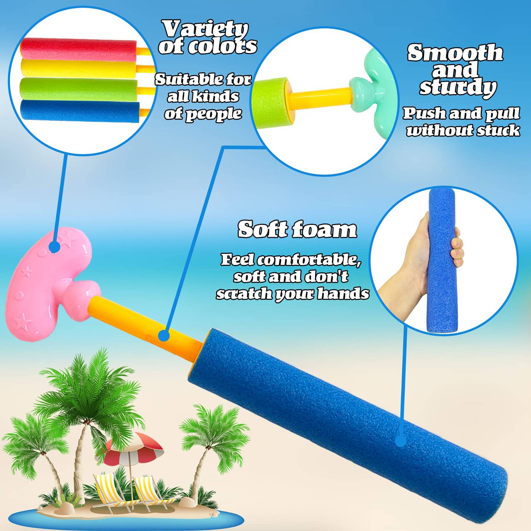 Water Gun Toys For Swimming Pool Beach 6
