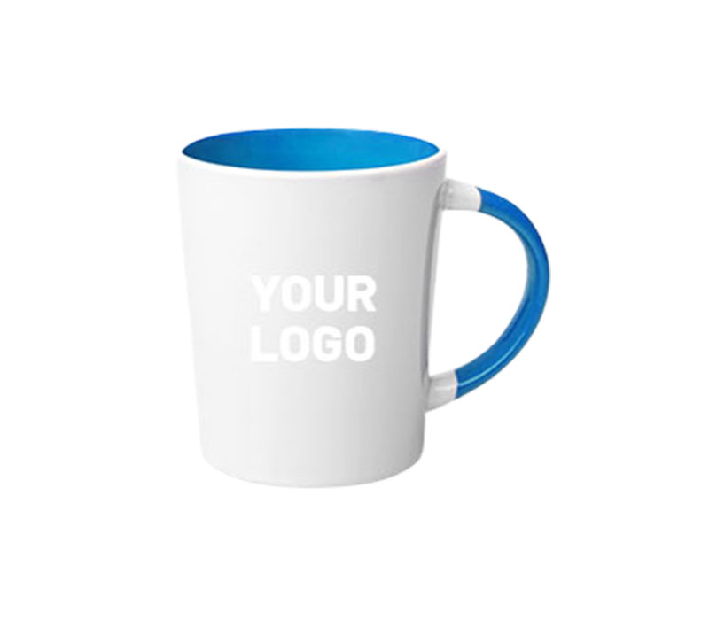 Albany Two Tone Latte Ceramic Mug, 13 oz. 4