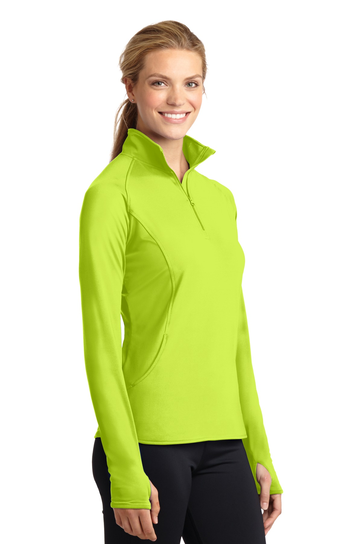 Sport-Tek® Women's Sport-Wick Stretch 1/4-Zip Pullover 26