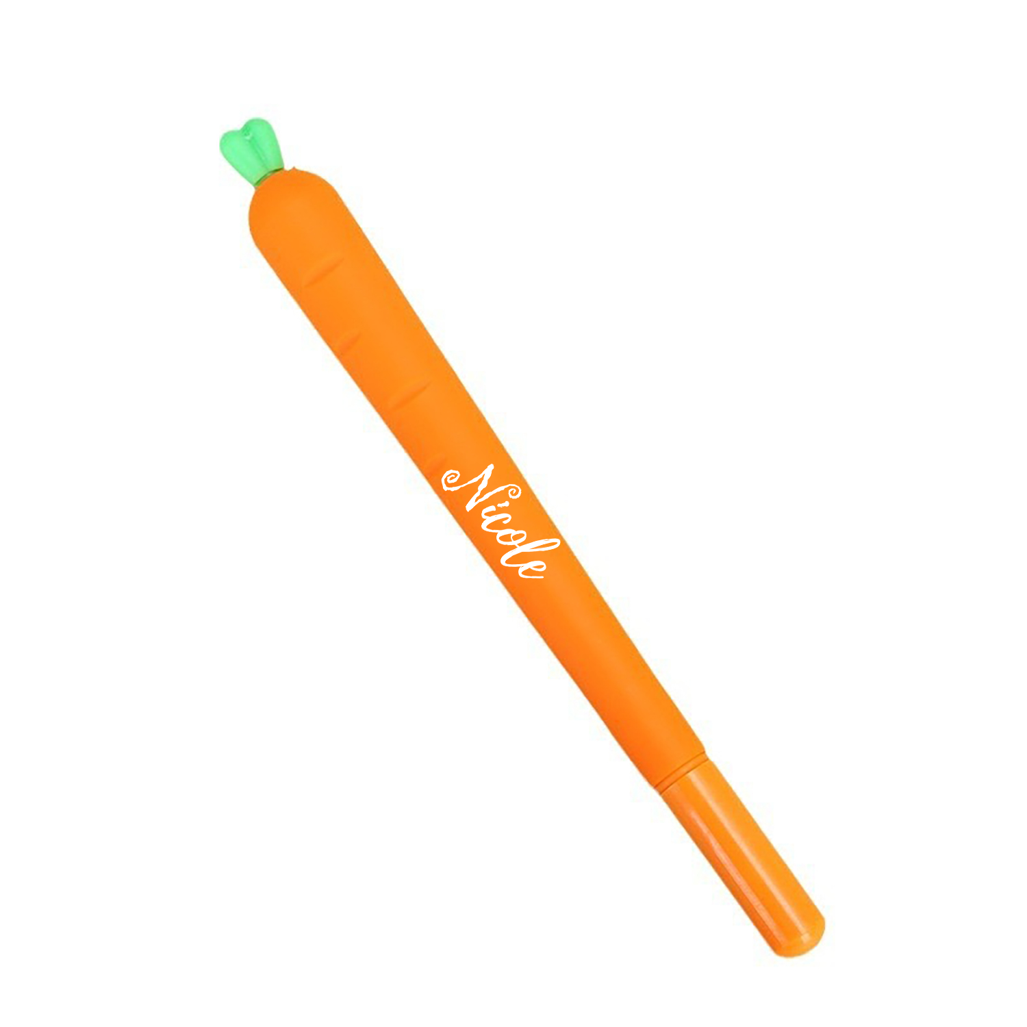 Realistic Carrot-Shaped Cute Gel Pen