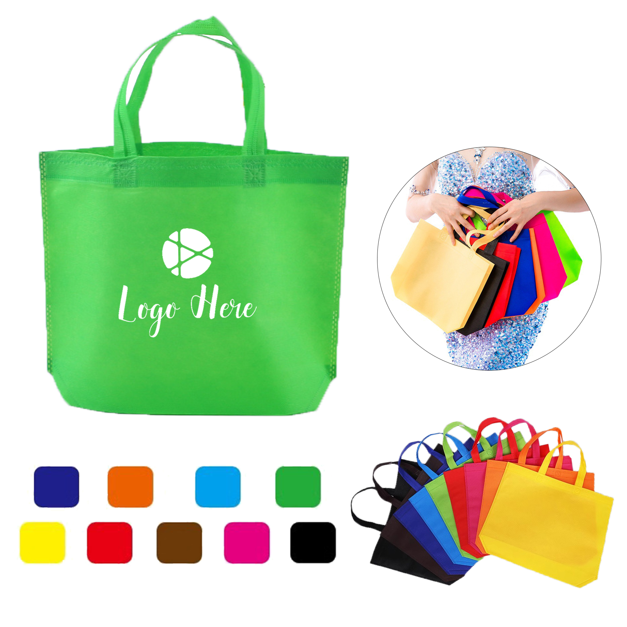 Reusable Non-Woven Grocery Tote 3