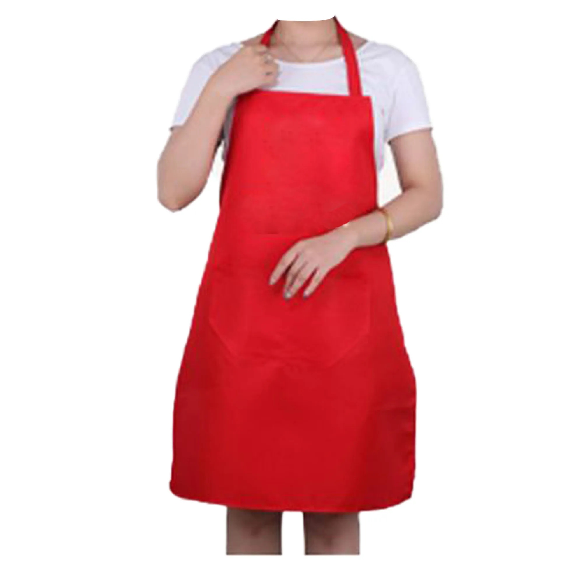 Polyester Double-pocket Uniform Bib Apron 29.5"L x 26"W 7