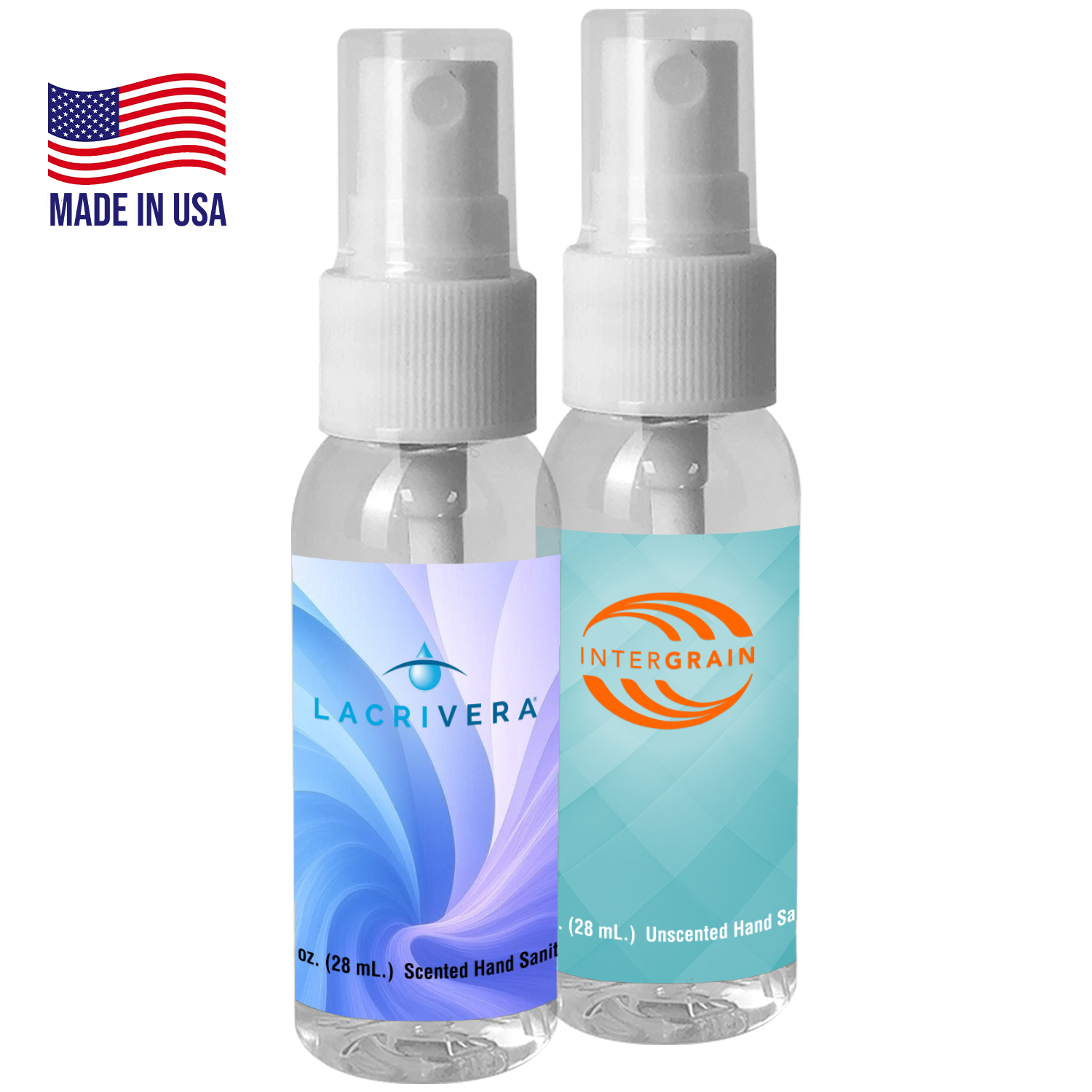 Travel-Size 1 oz. Bullet Sanitizer Spray 2