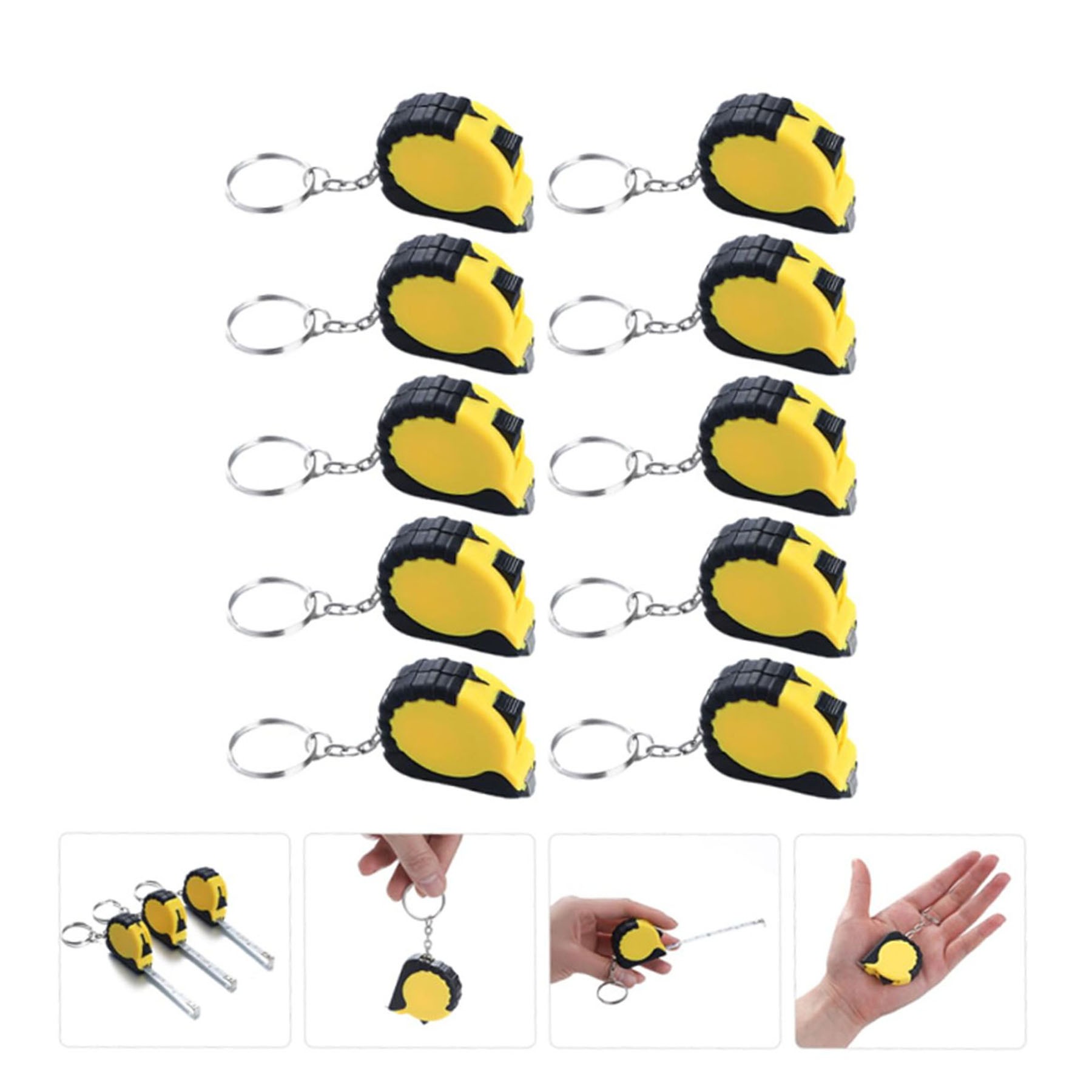 Portable Mini Retractable Pocket Keyring Tape Measure 5