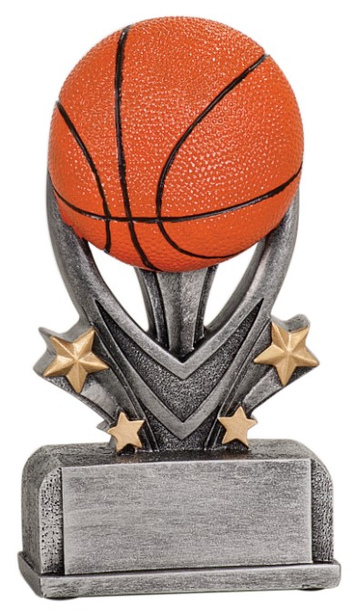 7" Tall Basketball Varsity Resin 2