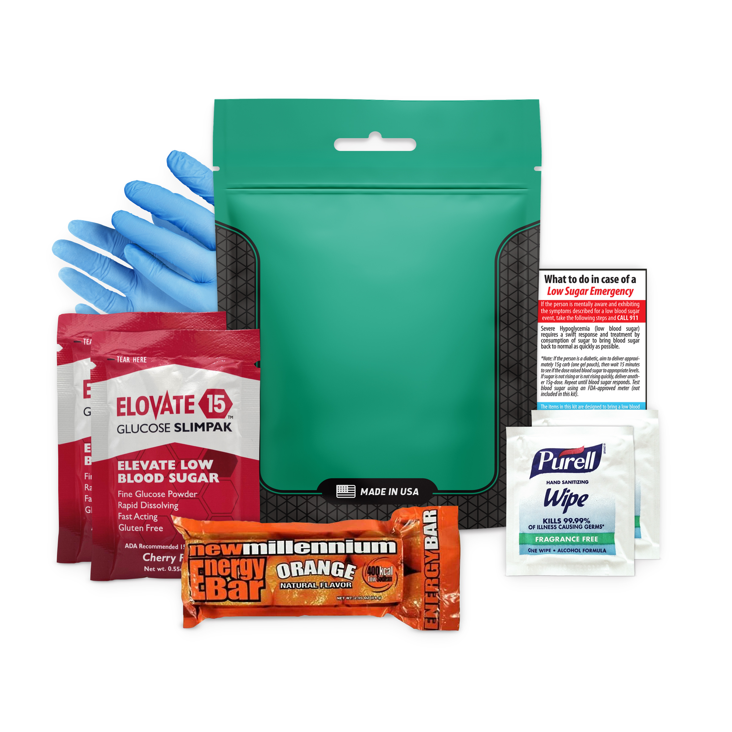 Low-Sugar Emergency Diabetes Kit 9