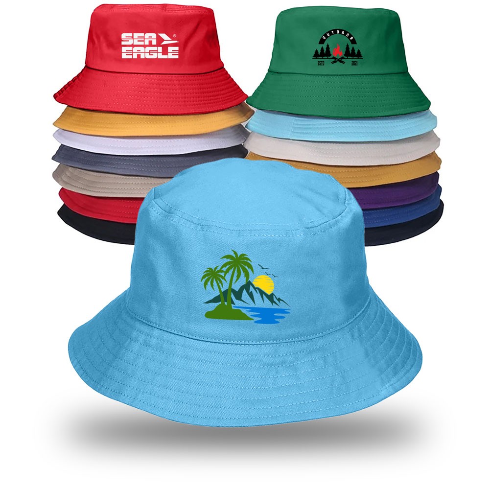 Cotton Twill Bucket Hat 1